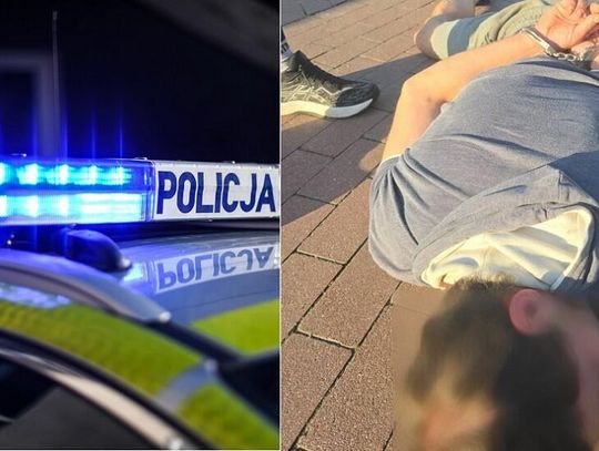 Napadł na kobietę na Płk. Dąbka