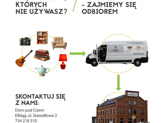 Nie wyrzucaj, podaj dalej! Rusza BUS DOBROCI Nie wyrzucaj, podaj dalej! Rusza BUS DOBROCI