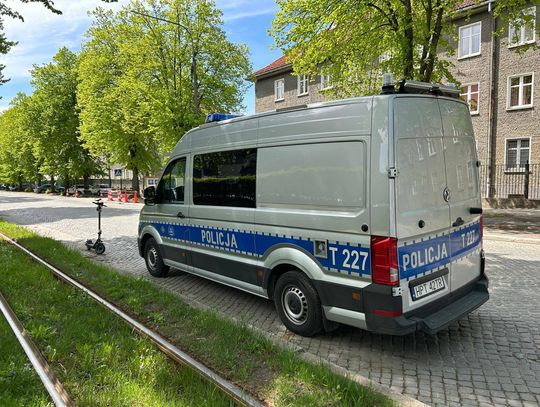 Nietypowa kontrola na Królewieckiej. Poszło o hulajnogę elektryczną