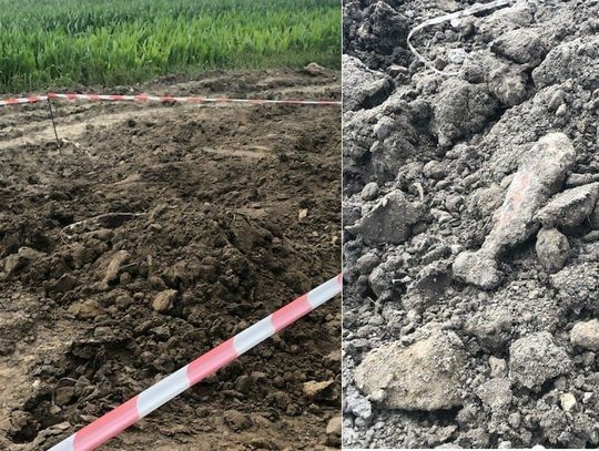 Niewybuch w Elblągu