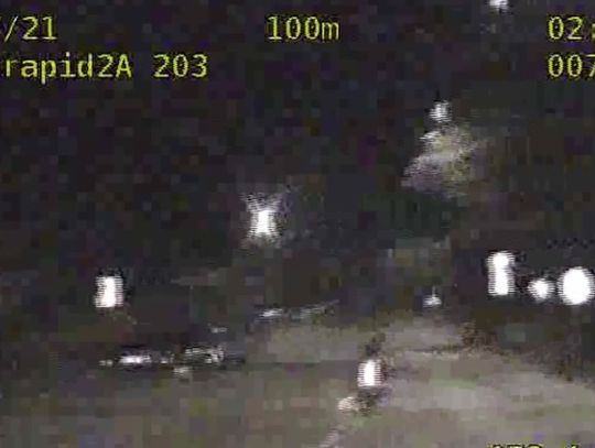 Nocny pościg ulicami Elbląga za motocyklistą [WIDEO]