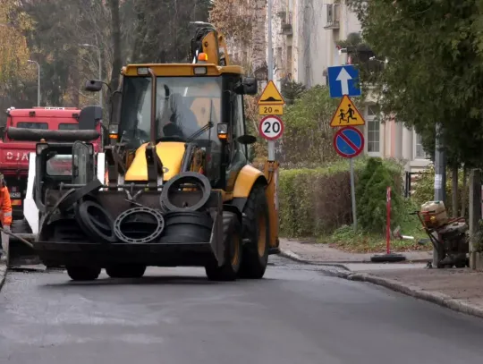 Nowa nawierzchnia na Kopernika i Chopina coraz bliżej