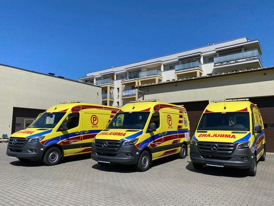 Nowe karetki w Elblągu [WIDEO]