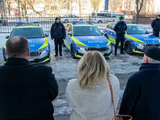 Nowe radiowozy w Elblągu [FOTO]