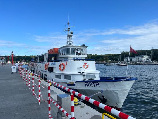 Nowość podczas turystycznego rejsu z Elbląga do Krynicy Morskiej