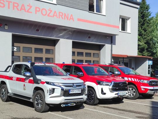 Nowy lekki samochód rozpoznawczo-ratowniczy w PSP Braniewo