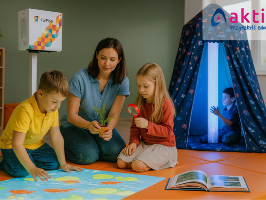Od podłogi interaktywnej po namiot sensoryczny – jak tworzyć przyjazne dzieciom przestrzenie w przedszkolu?