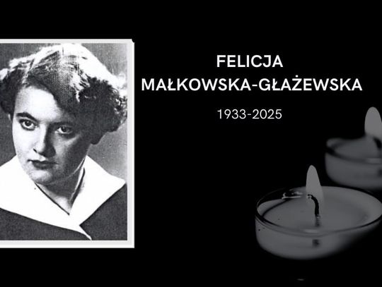 Odeszła lek. med. Felicja Małkowska-Głażewska