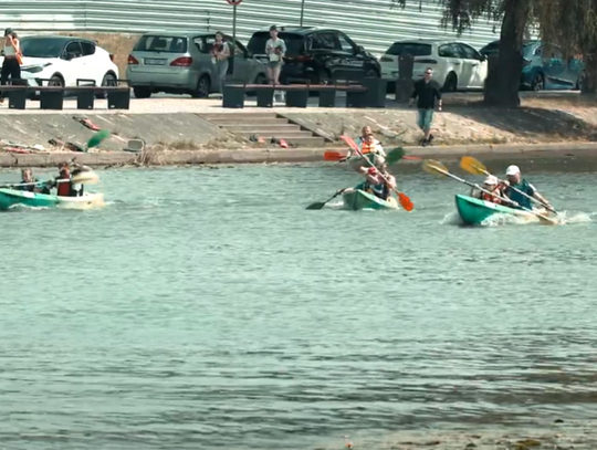 OGÓLNOPOLSKIE ZAWODY KAJAKOWE [zobacz film]