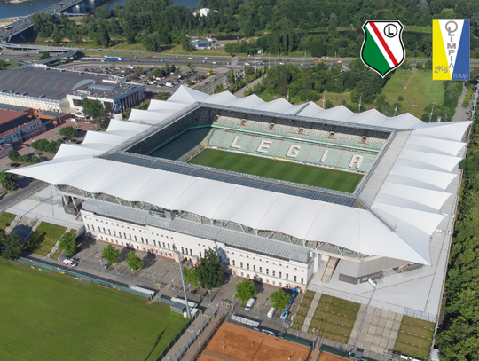Olimpia z Legią na Łazienkowskiej!