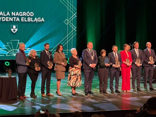 Oni zostali nagrodzeni przez Prezydenta Elbląga