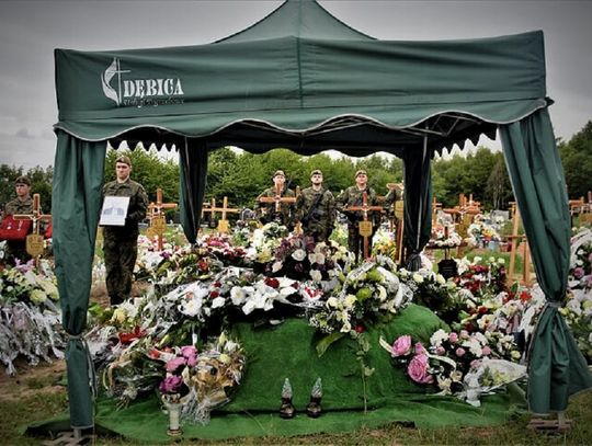 Ostatnie pożegnanie por. Henryka Staniorskiego ps. Morwa-Babinicz