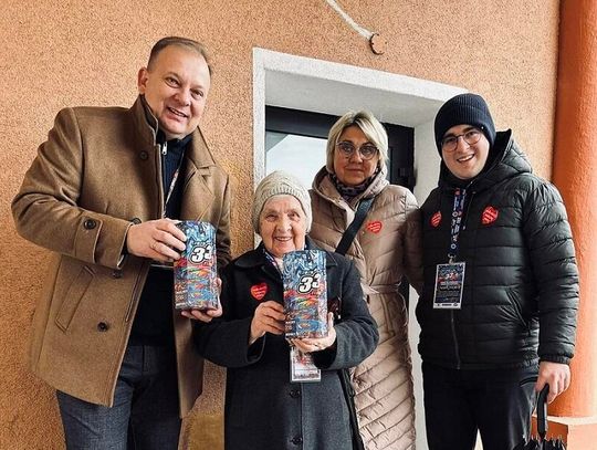 Pani Zofia zapisała się w historii elbląskiego WOŚP