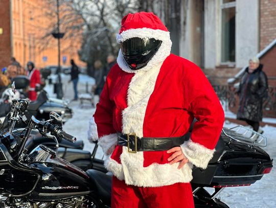 Parada Moto Mikołajów Elblągu. A to wszystko dla dzieci [FOTO I WIDEO]