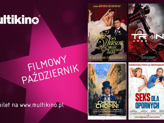 Październik w Multikinie – premiery, powroty i filmowe emocje
