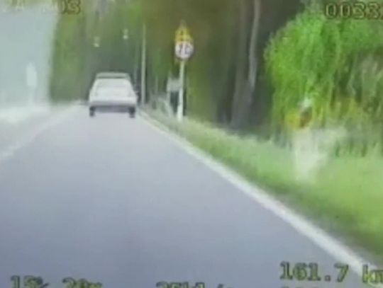 Pędził 166 km/h, zatrzymała go elbląska grupa speed [FILM]