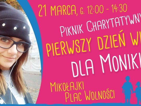 Piknik Charytatywny Pierwszy Dzień Wiosny dla Moniki