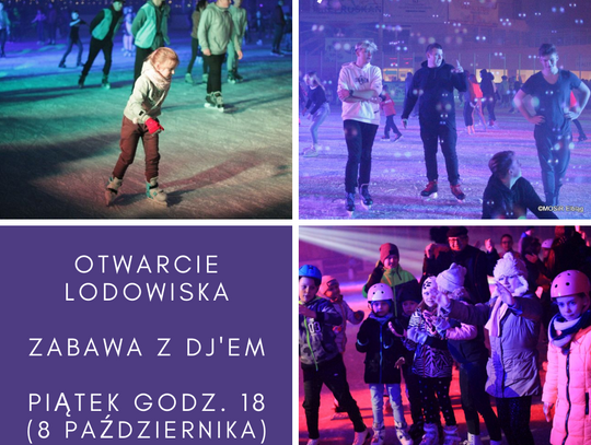 Początek sezonu na lodowisku już w piątek