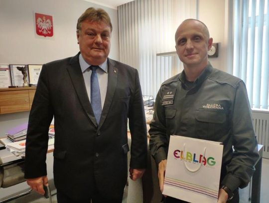 Podziękowanie za obywatelską postawę