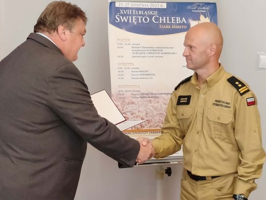 Podziękowanie za służbę