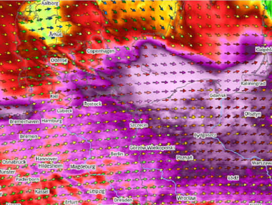 Polacy otrzymali SMS-y. Sobota będzie bardziej wietrzna?