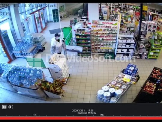 Policja w Elblągu poszukuje mężczyzny z nagrania sklepowego [WIDEO]