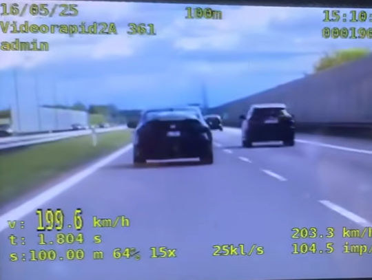 Policjanci z Grupy Speed zatrzymali pirata drogowego