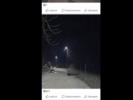 Policjanci zatrzymali sprawcę dewastacji
