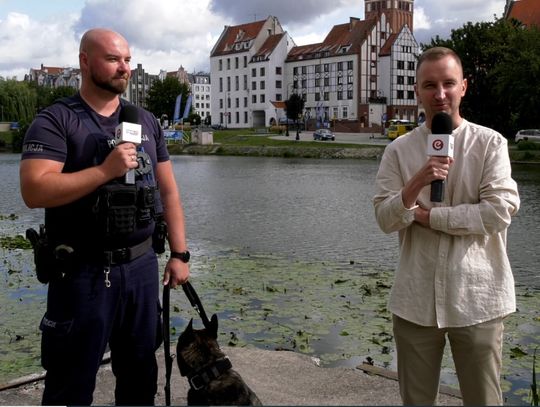 Policjant z Elbląga wrócił z misji w Paryżu [ROZMOWA]