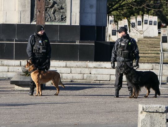 Pomnik wdzięczności Armii Czerwonej w Elblągu niczym twierdza