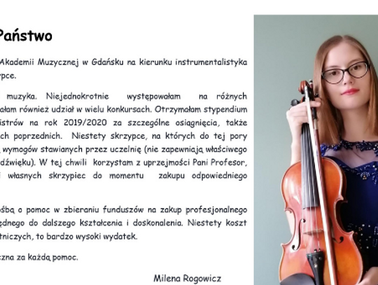 Pomóż spełnić marzenie Mileny