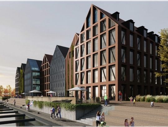 Porta Mare powstaje na Wyspie Spichrzów [WIDEO]