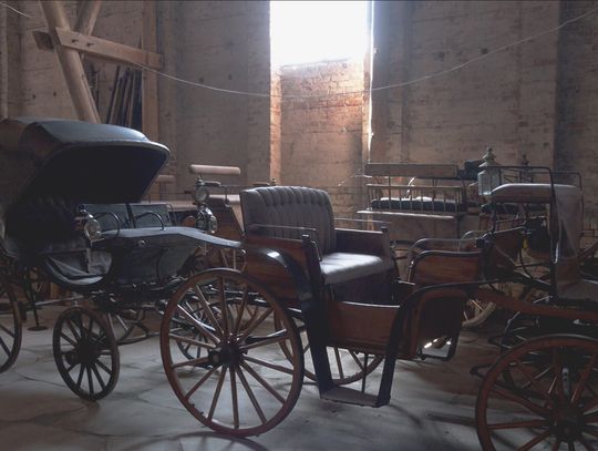 Posiada największą kolekcję powozów w całej północnej Polsce