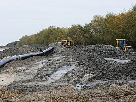 Poszerzanie plaży w Kadynach. Zobacz zdjęcia!