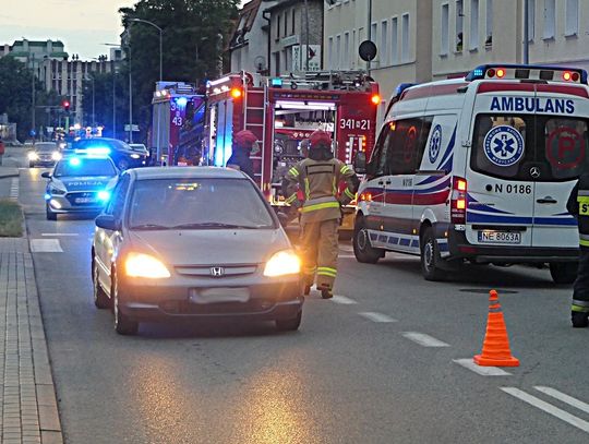 Potrącenie 8-latki na ulicy Żeromskiego