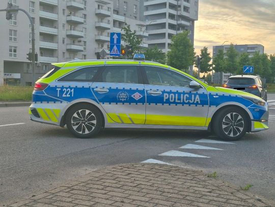 Potrącenie kobiety na Płk. Dąbka
