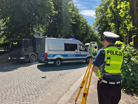 Potrącenie pieszego na ul. Królewieckiej. Utrudnienia w ruchu [FOTO]