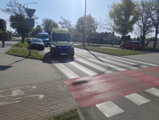Potrącenie przy ul. Niepodległości i Płk Dąbka