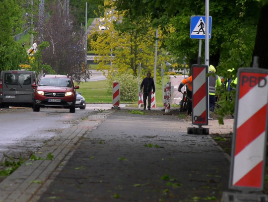 Powstają nowe ścieżki rowerowe w Elblągu [WIDEO]