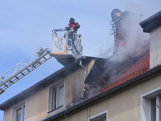 Pożar na Ogrodowej