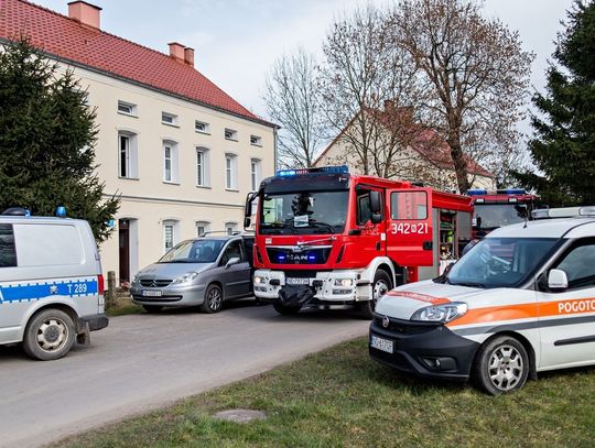 Pożar w Pasłęku i Elblągu. Policjanci podsumowali weekend