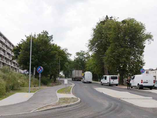 Prace drogowe na ul. Okólnik w Elblągu