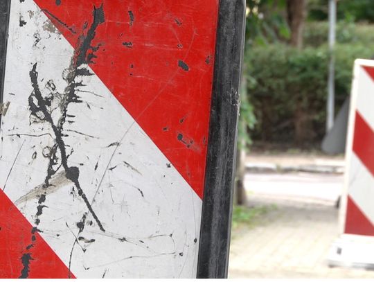 Prace drogowe na ulicy Matejki