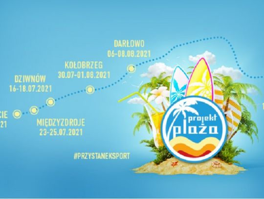 "Projekt Plaża" w Krynicy Morskiej