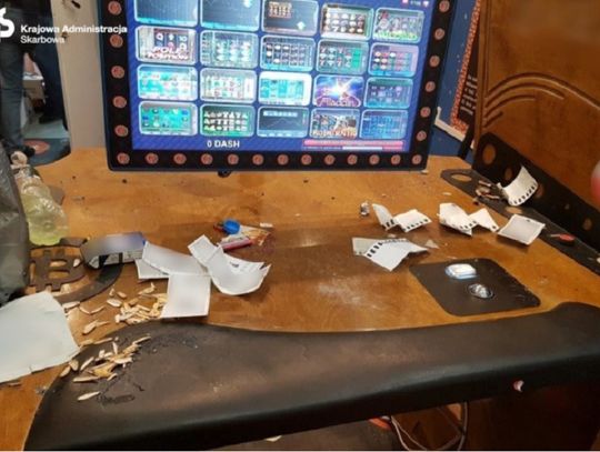 Punkt wyposażony w rozpylacz gazu pieprzowego