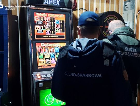 Punkty z nielegalnymi urządzeniami działały na terenie Elbląga