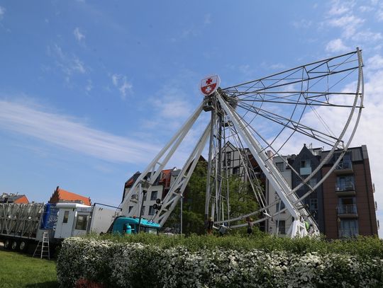 Koło widokowe powstaje na Starym Mieście