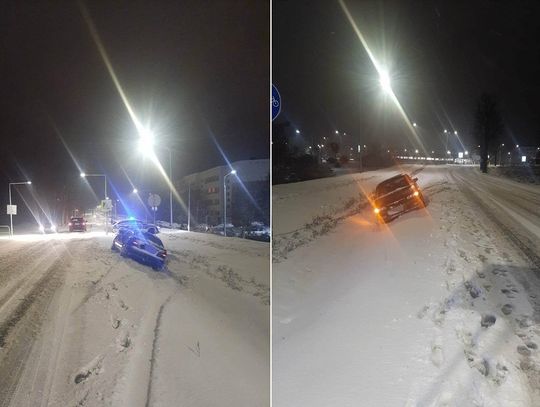 Ratował się i wylądował w rowie na Fromborskiej Ratował się i wylądował w rowie na Fromborskiej