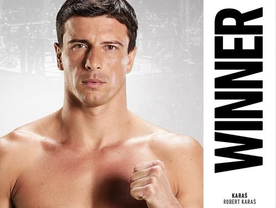 Robert Karaś z Elbląga wygrywa debiut w FAME!