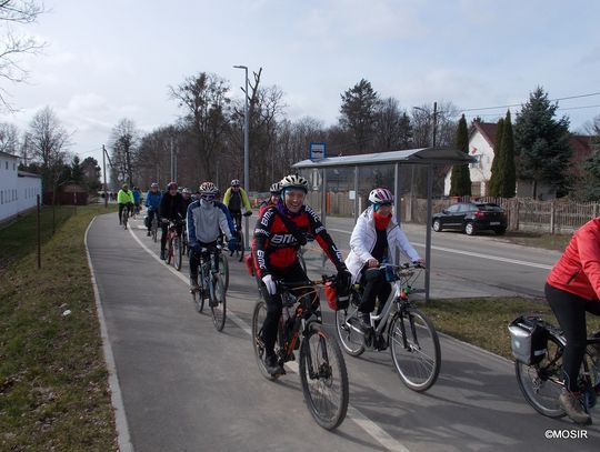 Rowerami na stację kolejową